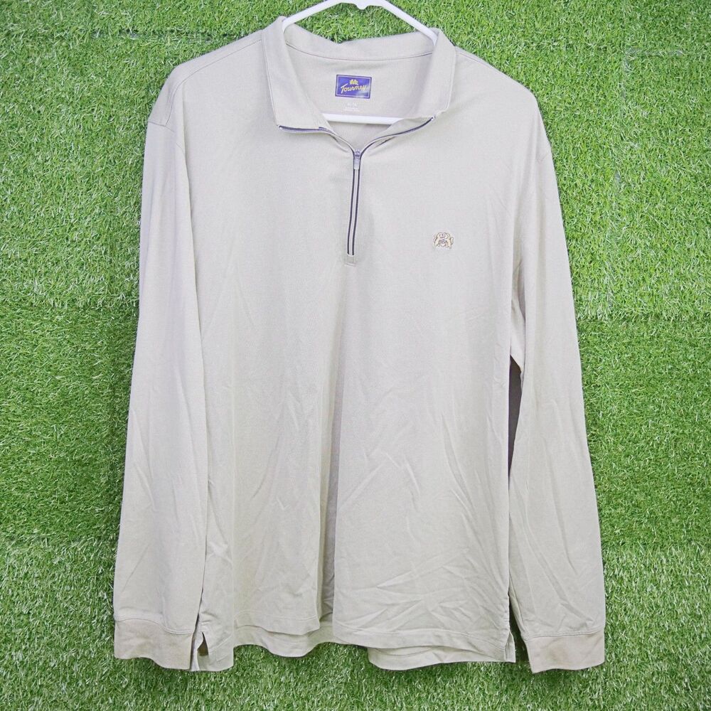 Tourney Golf Quarter Zip Performance Pullover - Men's Size XL